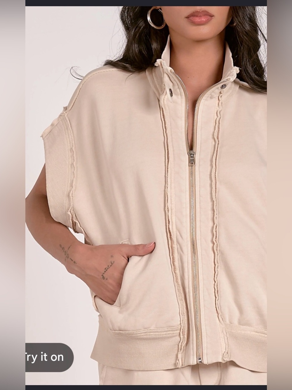 Elan Zipped Top